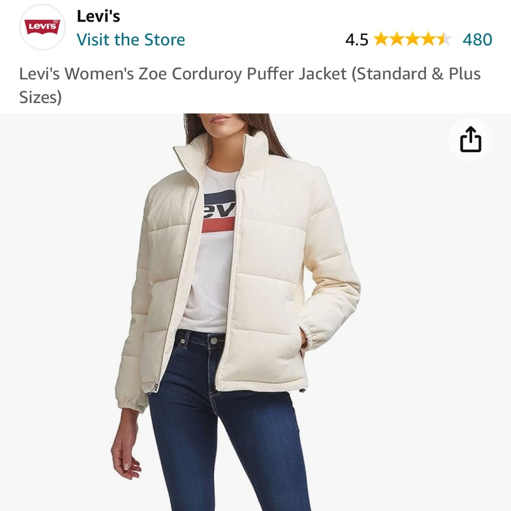 Levi’s Zoe Corduroy Jacket - image 3